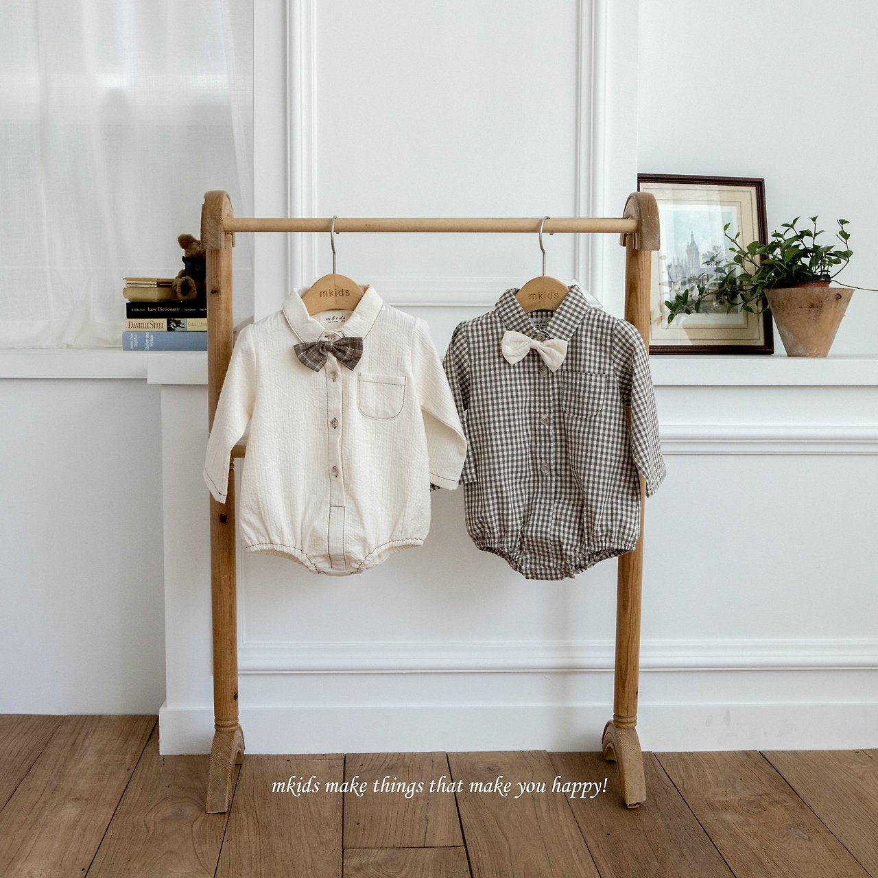［mkids］Alone ribbon tie suit