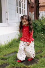 ［azalea］Gauze sausage pants