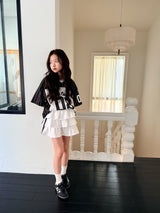 ［comma］08 two tone tee