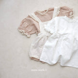 ［mimi market］Frill lace one-piece