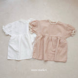 ［mimi market］Frill lace one-piece