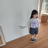 ［merry go round］Ribbon tee