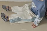 ［The beige］Side-Seam Corduroy Pants