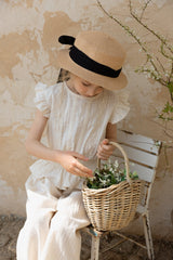 ［perrobebe］Mila frill Setup (cream)