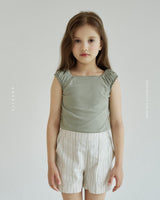 ［ROSETTE］Eden stripe short pants