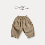 ［normalplay］Tuck Cotton Pants