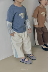 ［The beige］Side-Seam Corduroy Pants
