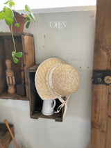 ［OREN］Calina lace rattan hat