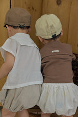 ［The beige］Pumpkin shorts