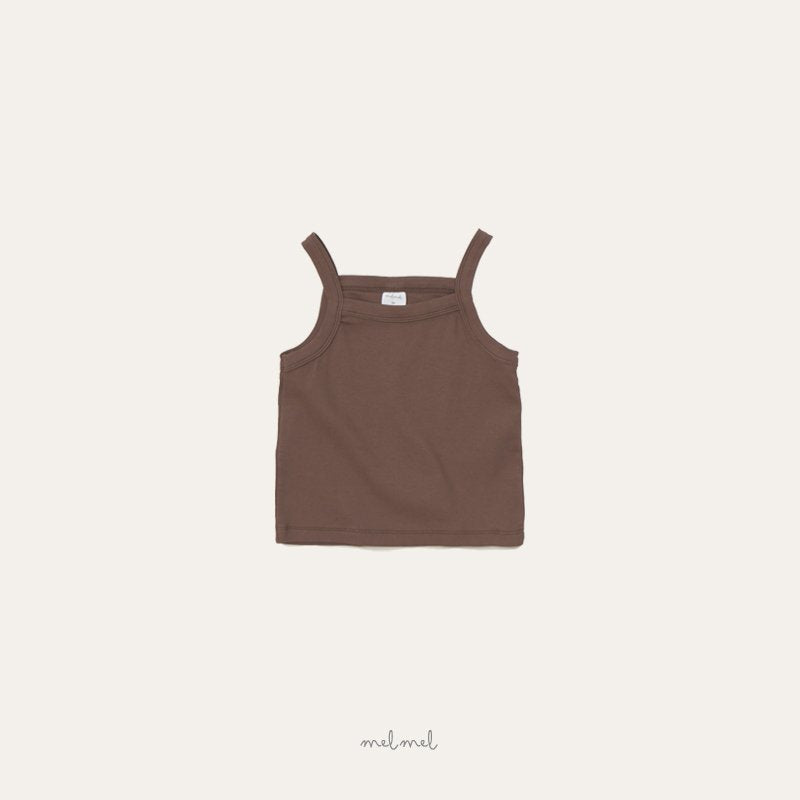 ［melmel］Ribbed camisole