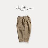 ［normalplay］Tuck Cotton Pants