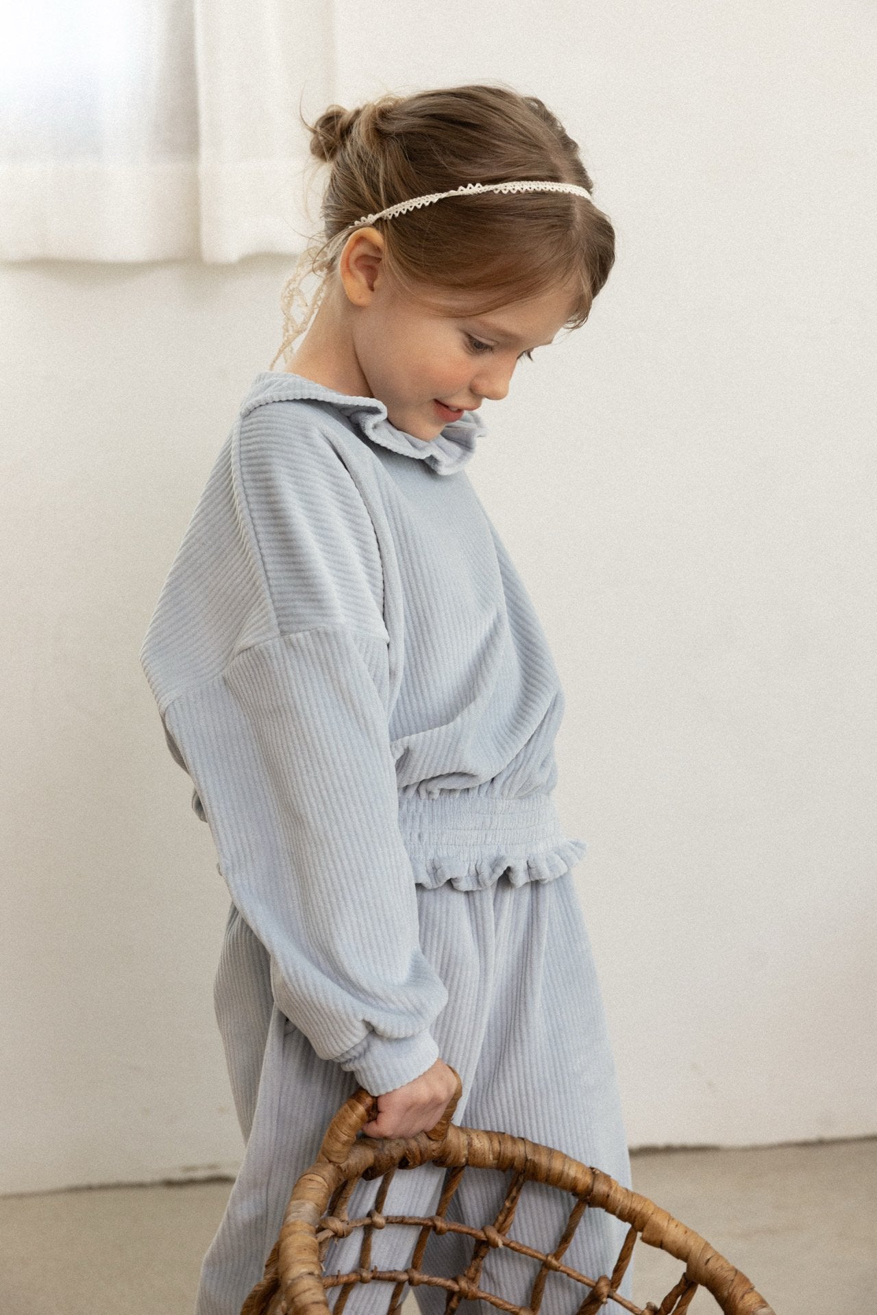 ［perrobebe］Lulu smock set up