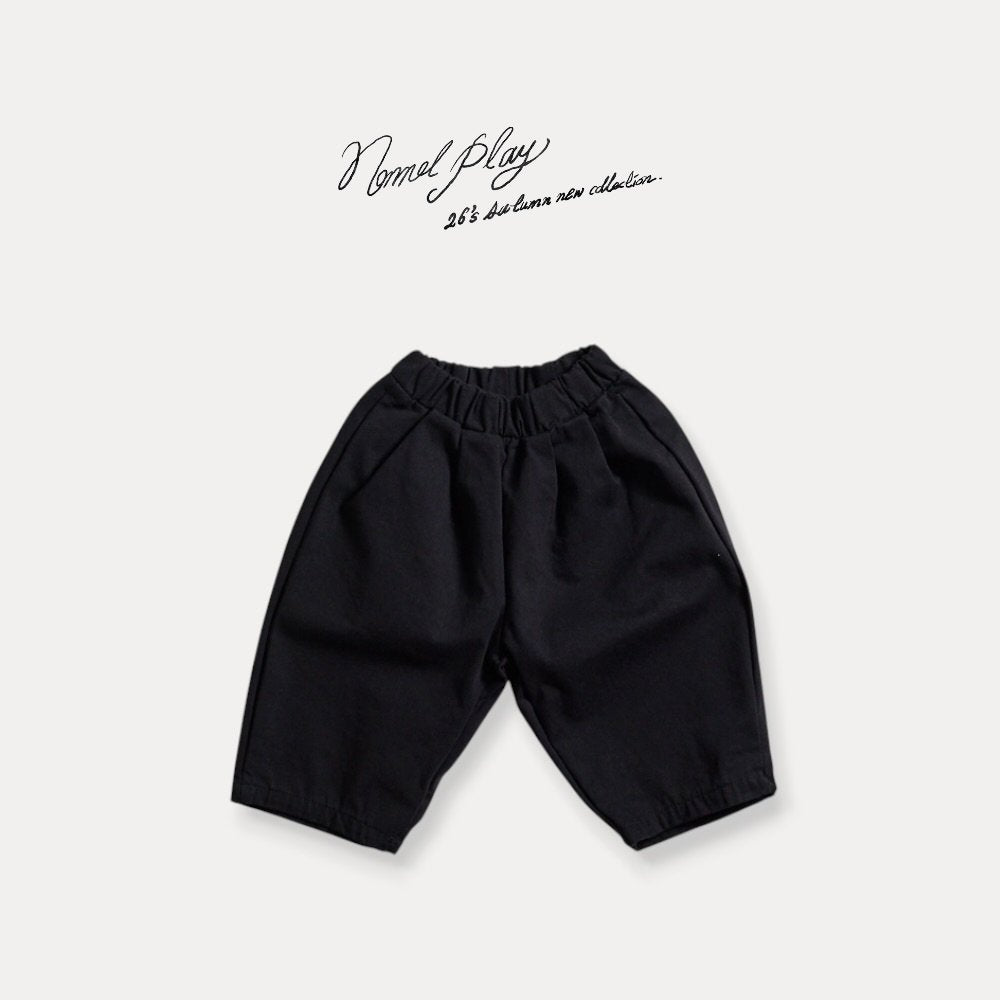 ［normalplay］Tuck Cotton Pants