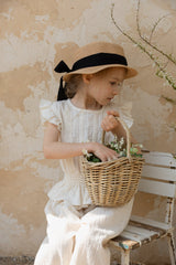 ［perrobebe］Mila frill Setup (cream)