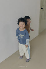 ［The beige］Side-Seam Corduroy Pants