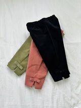 ［azalea］Velvet capri pants (kids)