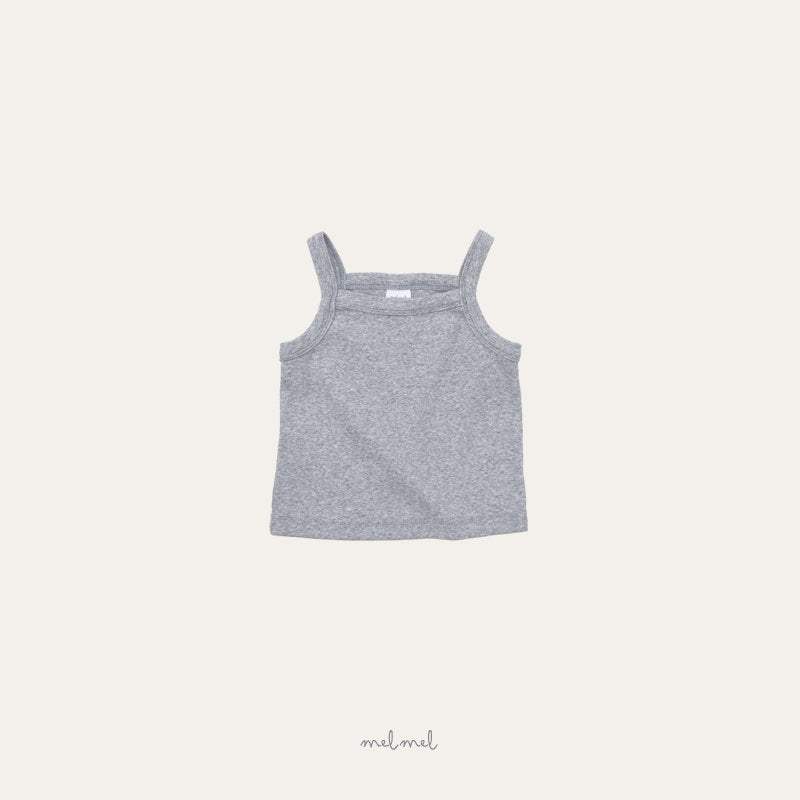 ［melmel］Ribbed camisole
