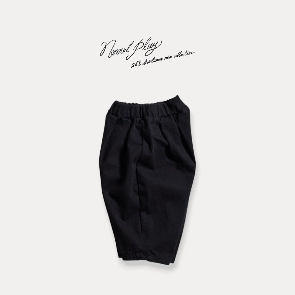 ［normalplay］Tuck Cotton Pants