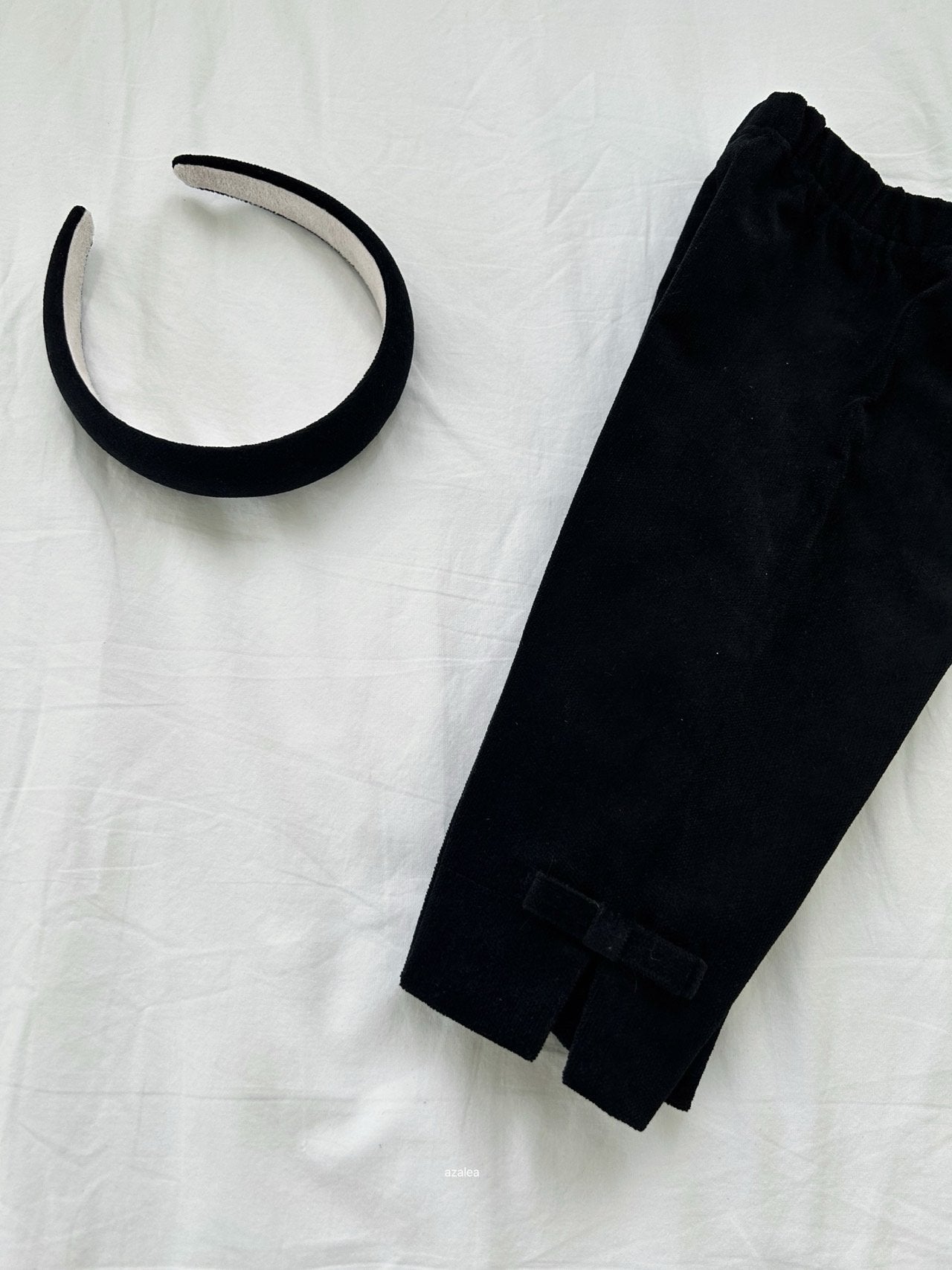 ［azalea］Velvet capri pants (kids)