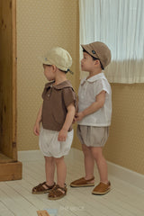 ［The beige］Pumpkin shorts