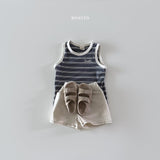 ［Bonito］Double stripe sleeveless