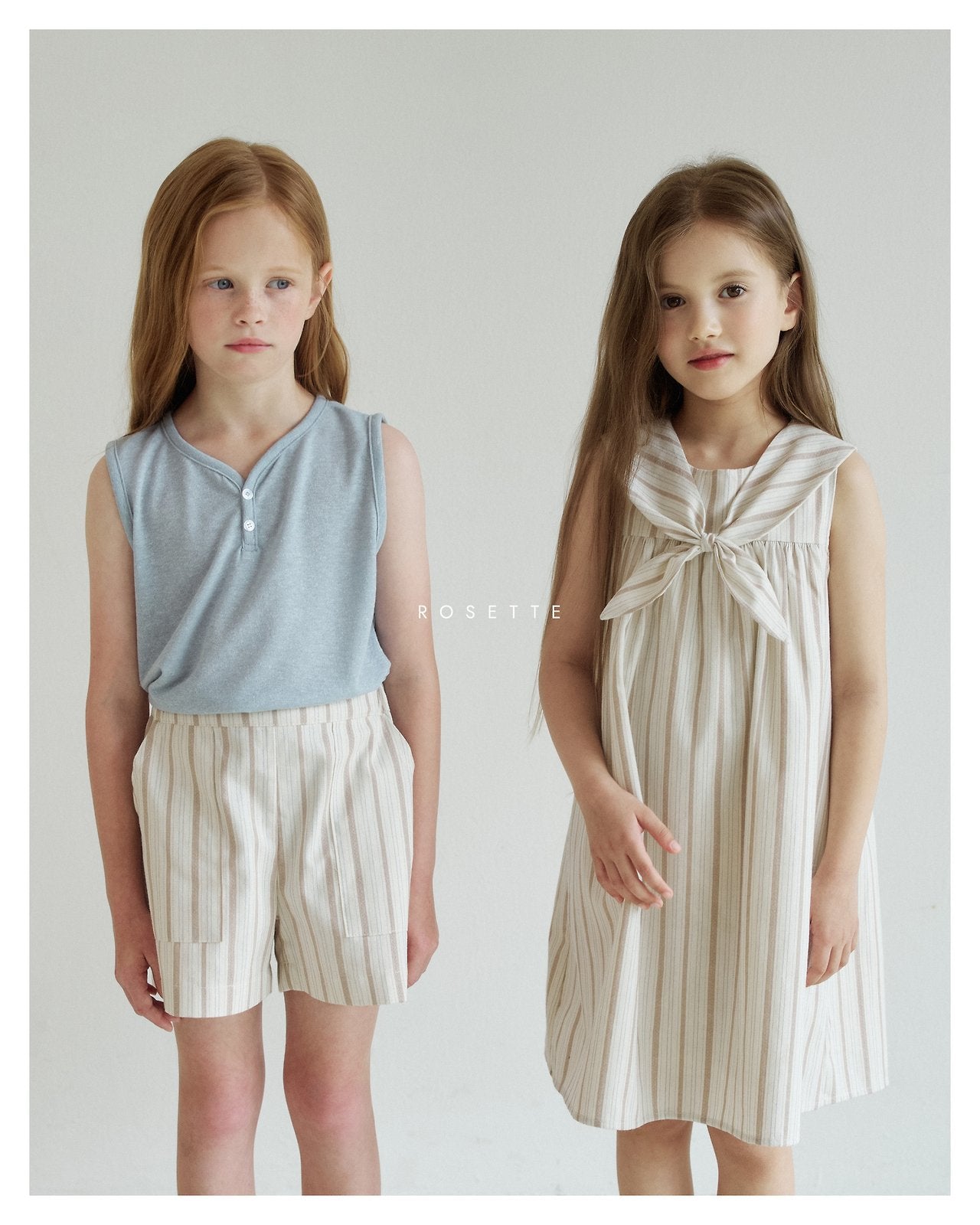 ［ROSETTE］Mare button sleeveless tops