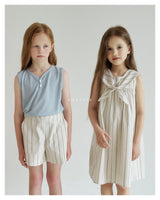 ［ROSETTE］Mare button sleeveless tops