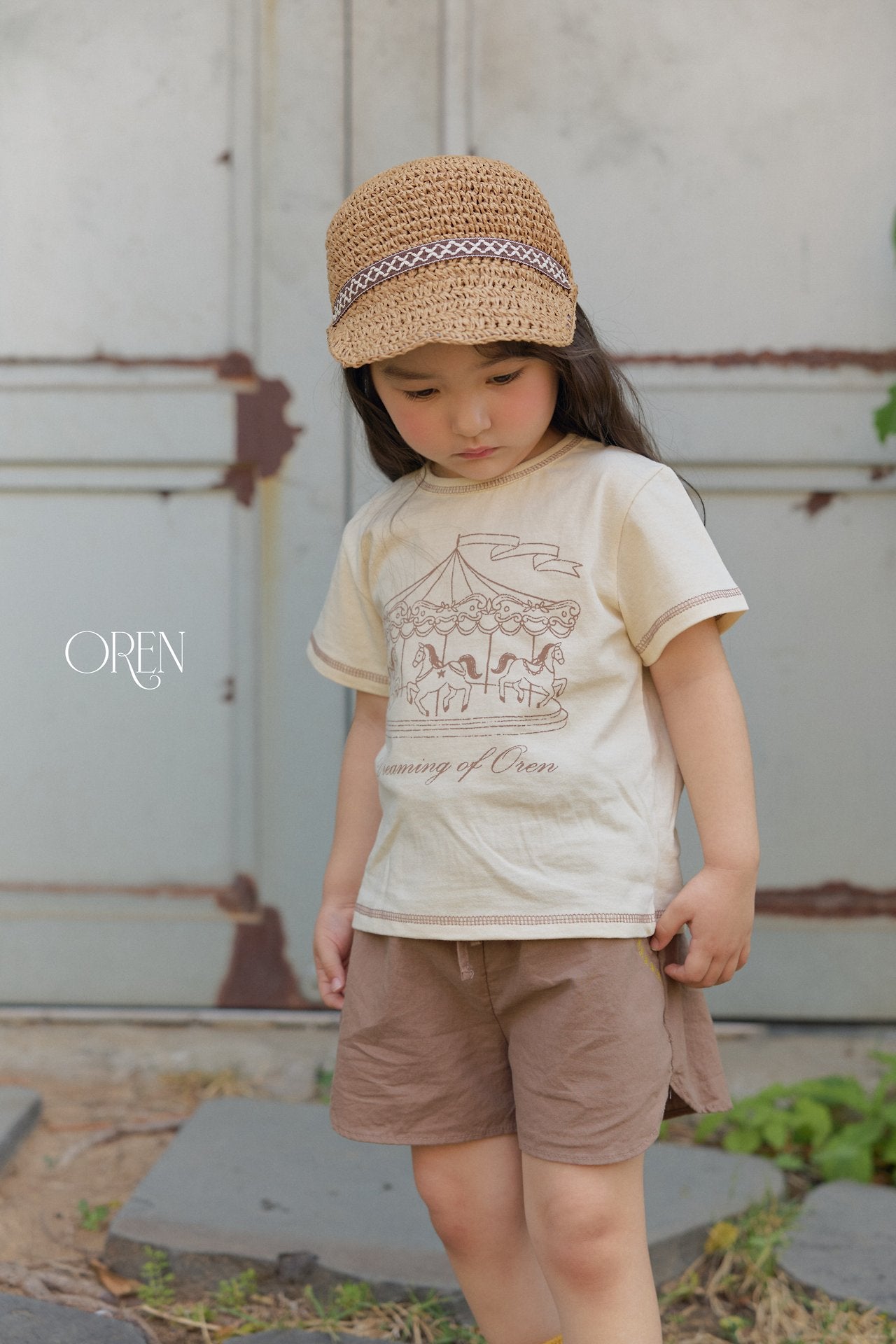 ［OREN］Merry go round tee