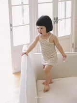 ［melmel］Mini flower one-piece