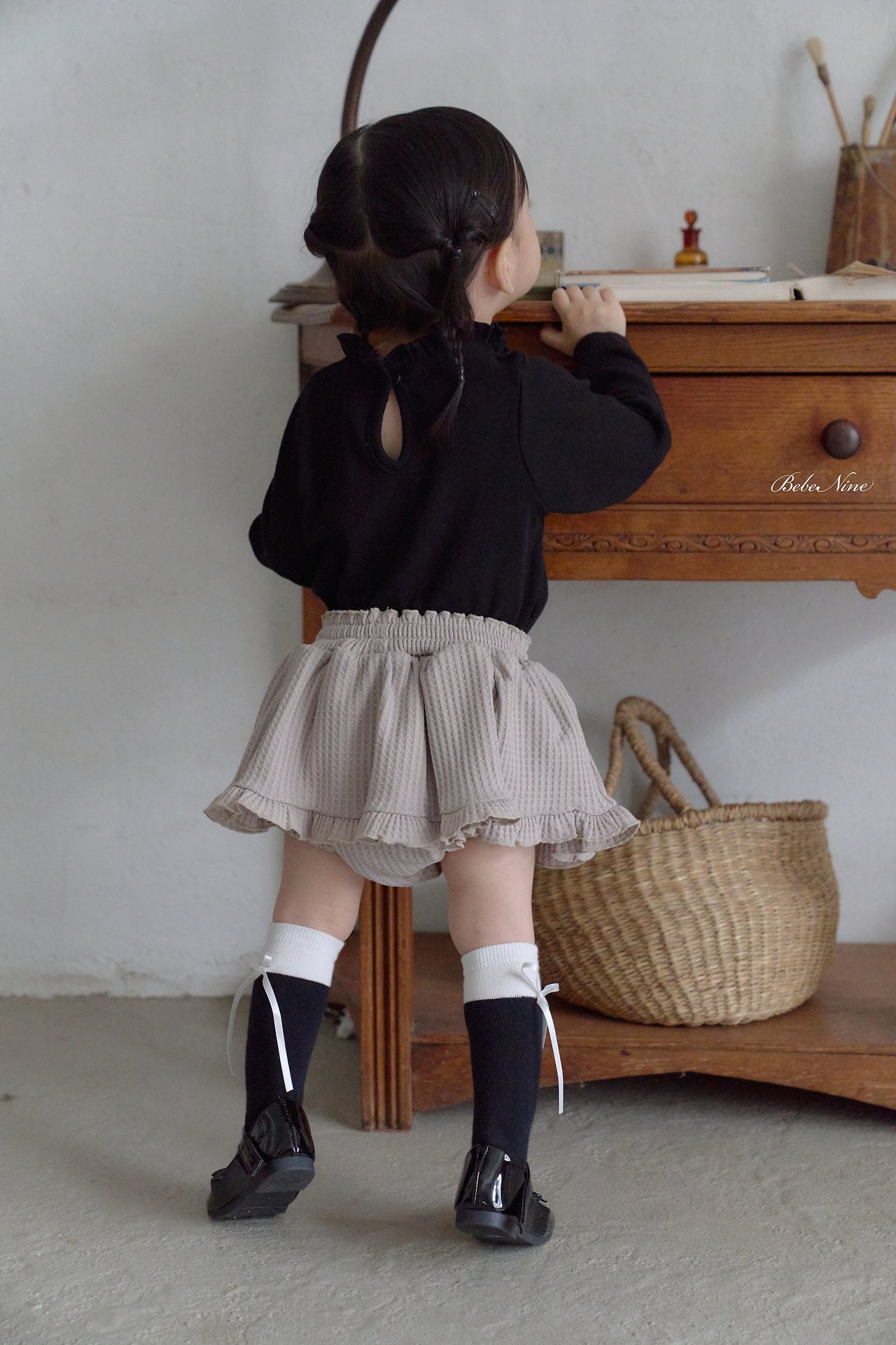 ［bebenine］Essence Frill Tee