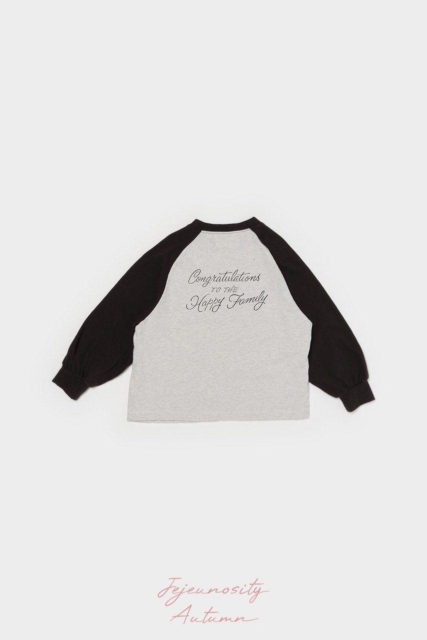 ［jejeunosity］Raglan tee