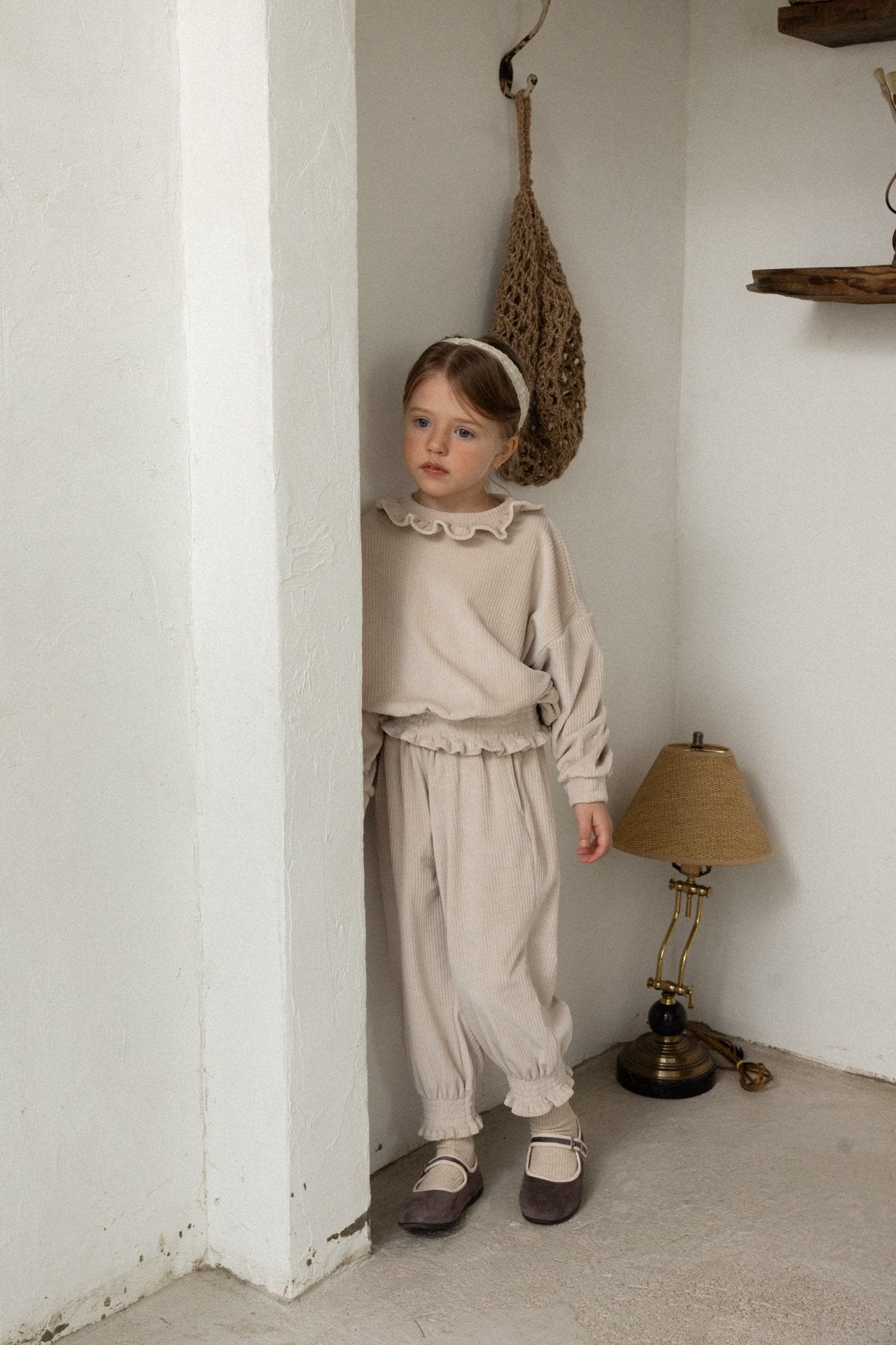 ［perrobebe］Lulu smock set up