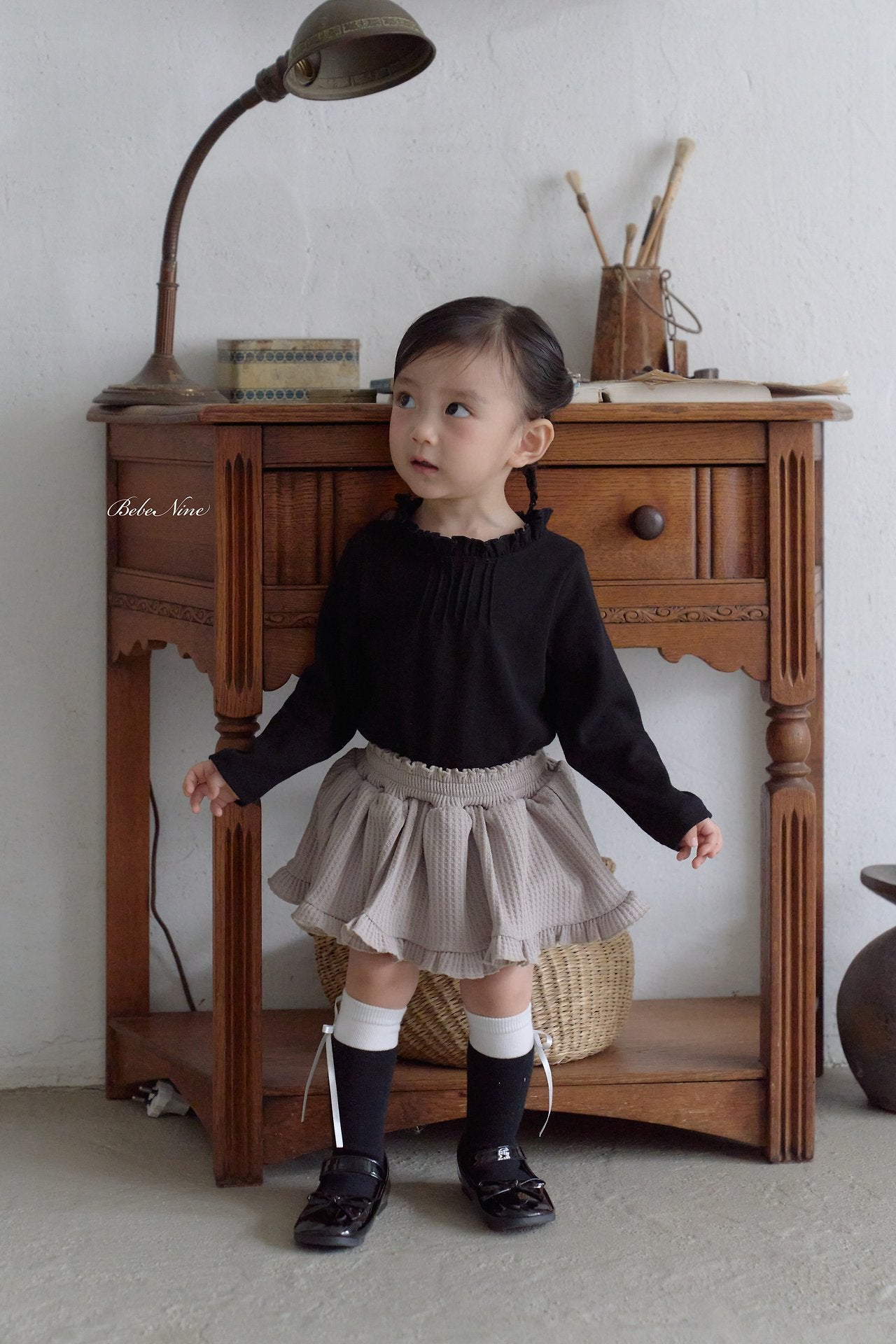 ［bebenine］Essence Frill Tee