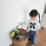 ［merry go round］Ribbon tee