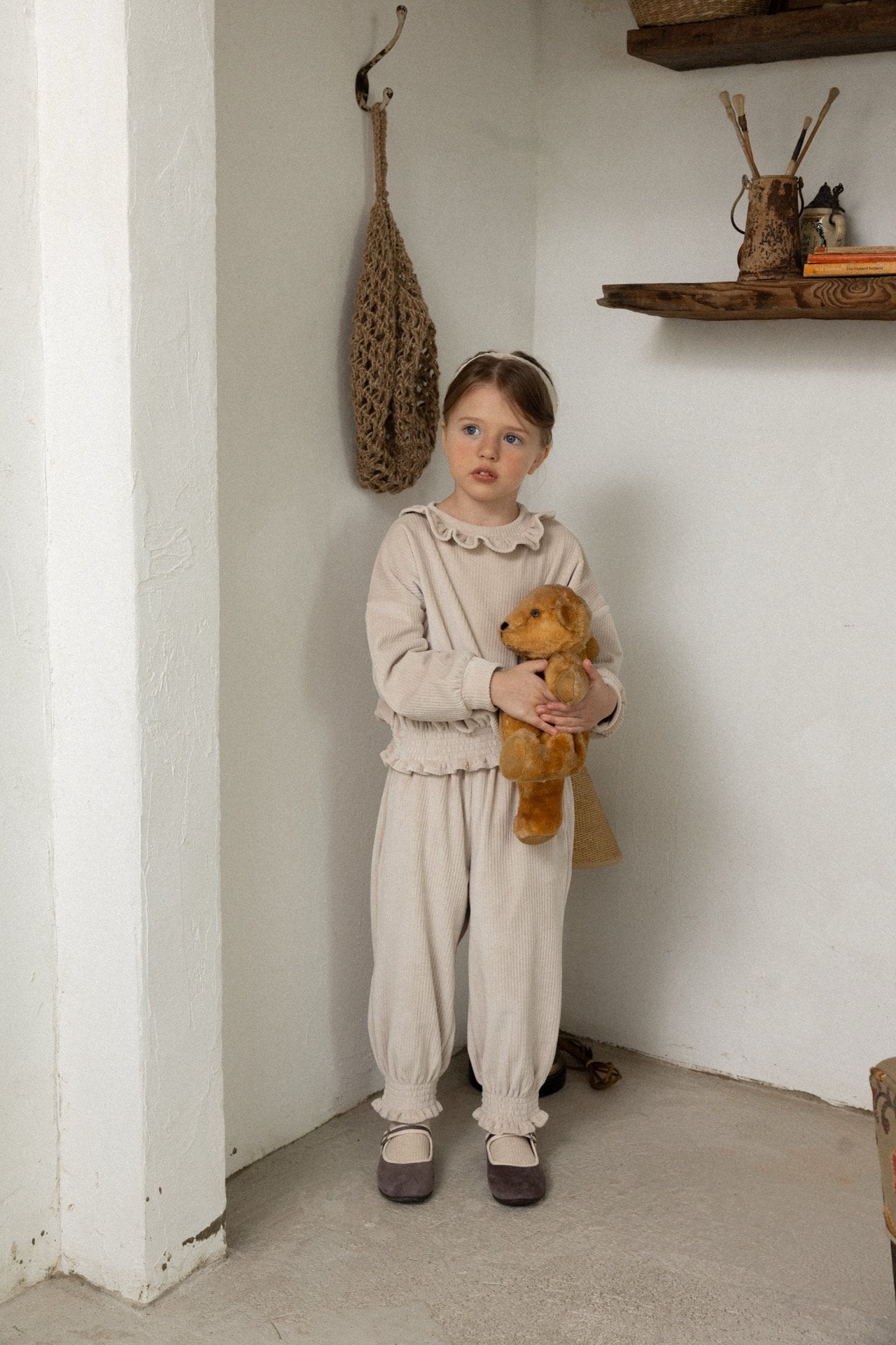 ［perrobebe］Lulu smock set up