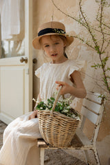 ［perrobebe］Mila frill Setup (cream)