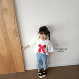 ［merry go round］Ribbon tee