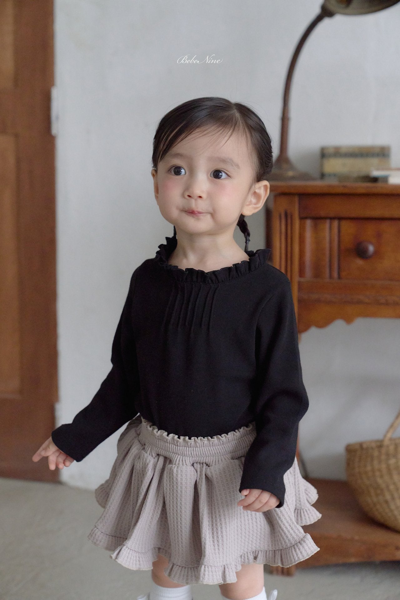 ［bebenine］Essence Frill Tee