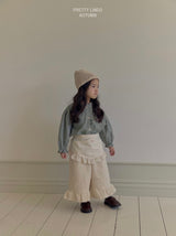 ［LINDO］Tuch frill pants