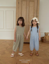［LINDO］Check jumpsuit