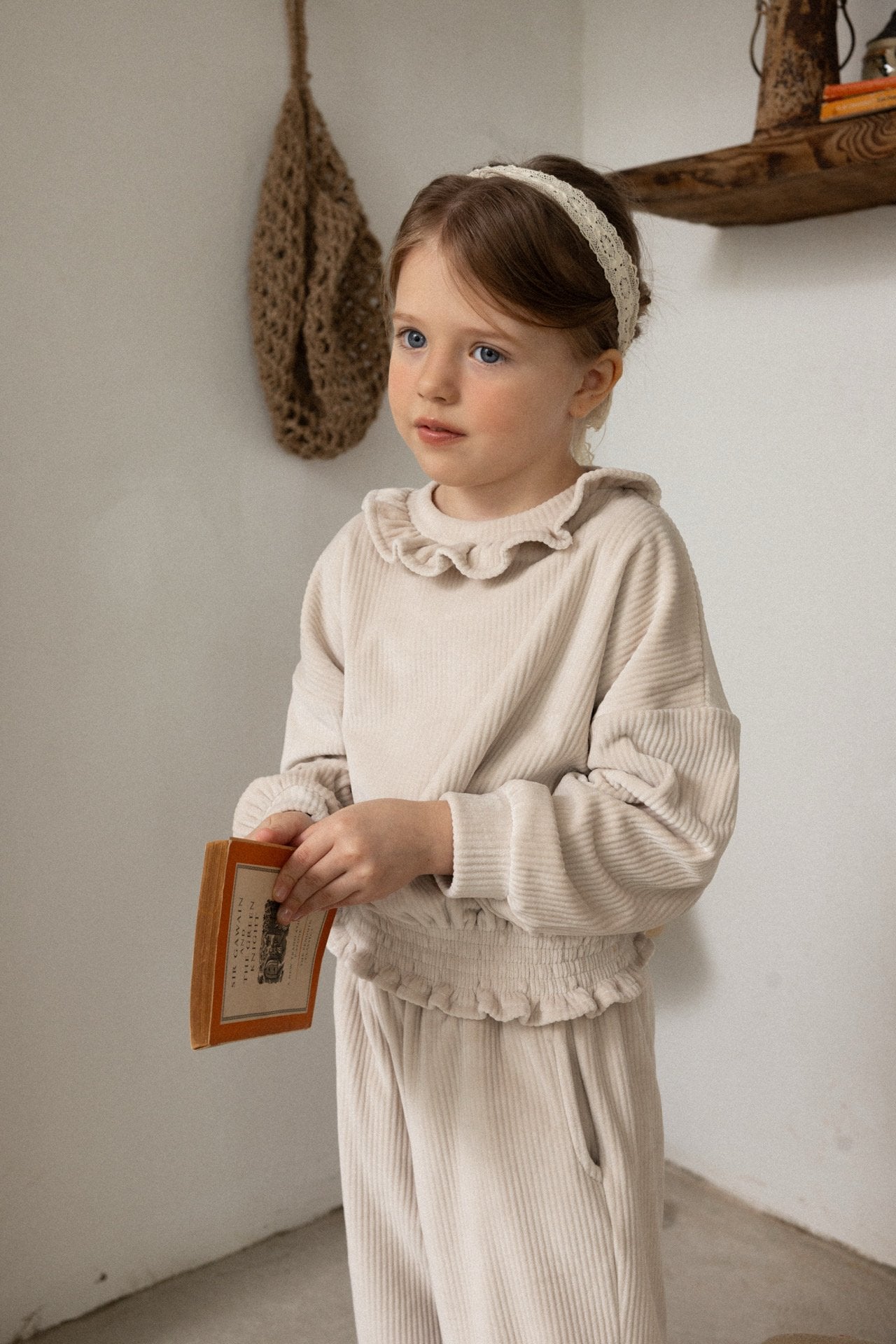 ［perrobebe］Lulu smock set up