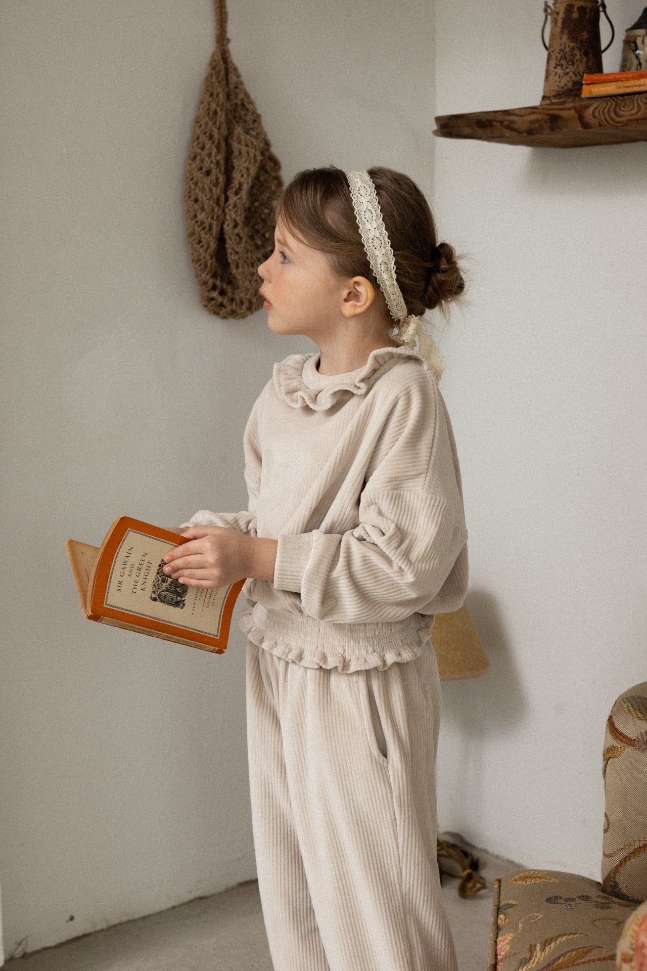 ［perrobebe］Lulu smock set up