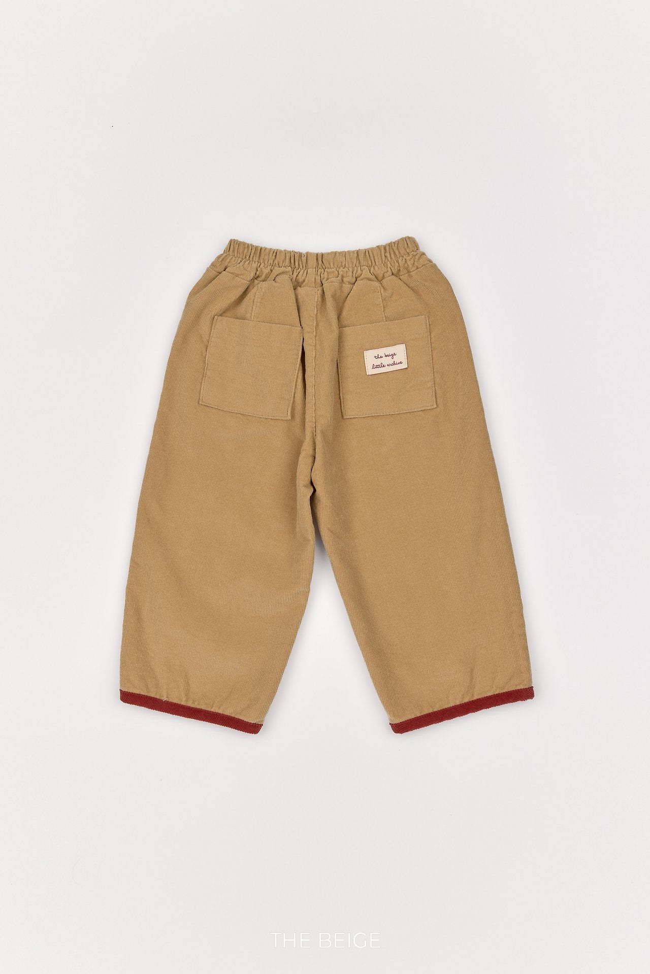 ［The beige］Corduroy Binding Pants