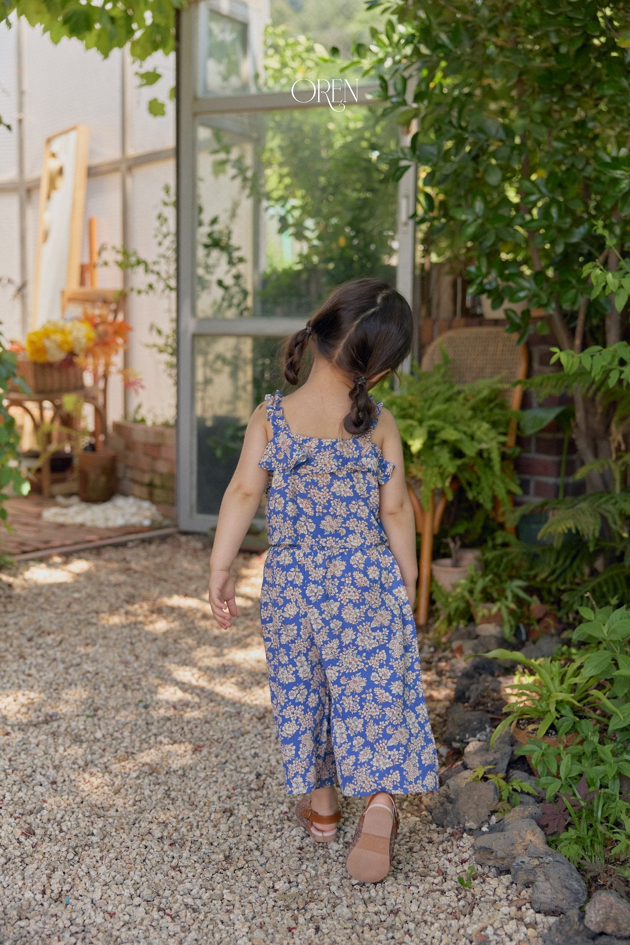 ［OREN］Mellow pleats set up (kids)