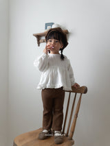 ［mimi market］Shoulder frill blouse