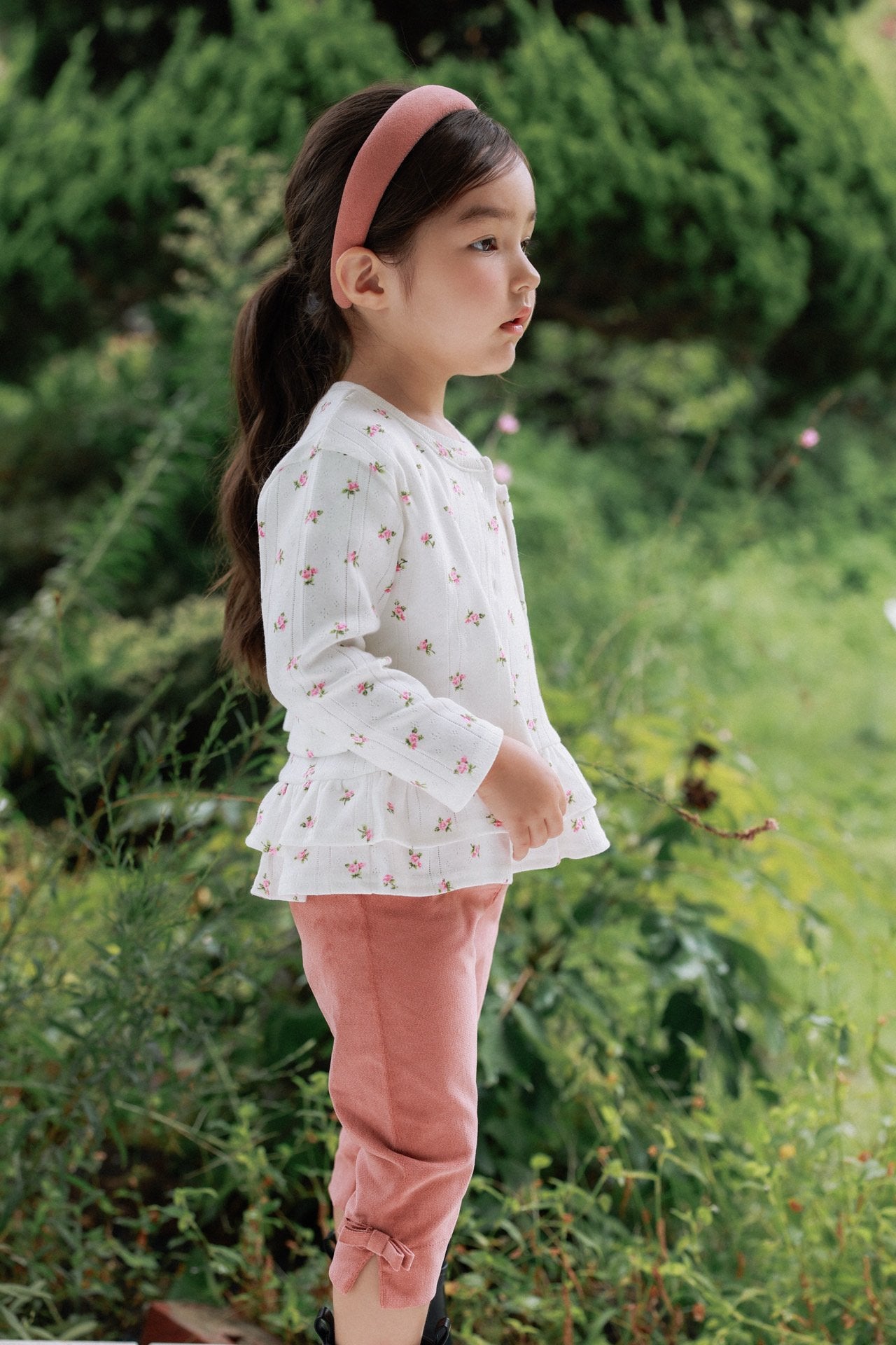 ［azalea］Velvet capri pants (kids)
