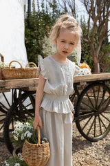 ［perrobebe］Mila frill Setup (gray)