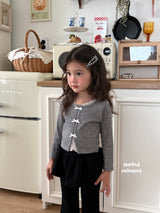 ［second moment］To lace ribbon cardigan