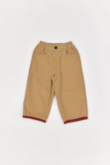 ［The beige］Corduroy Binding Pants