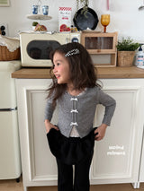［second moment］To lace ribbon cardigan